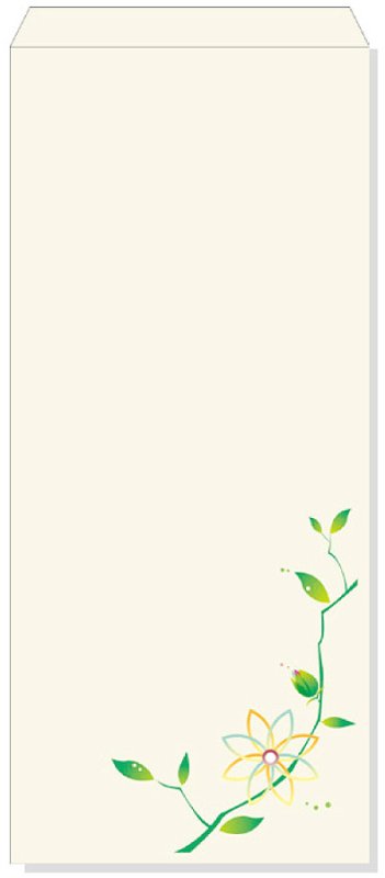 画像1: 花箋 -萌-(封筒) (1)